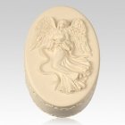 Oval Angel Keepsake Box